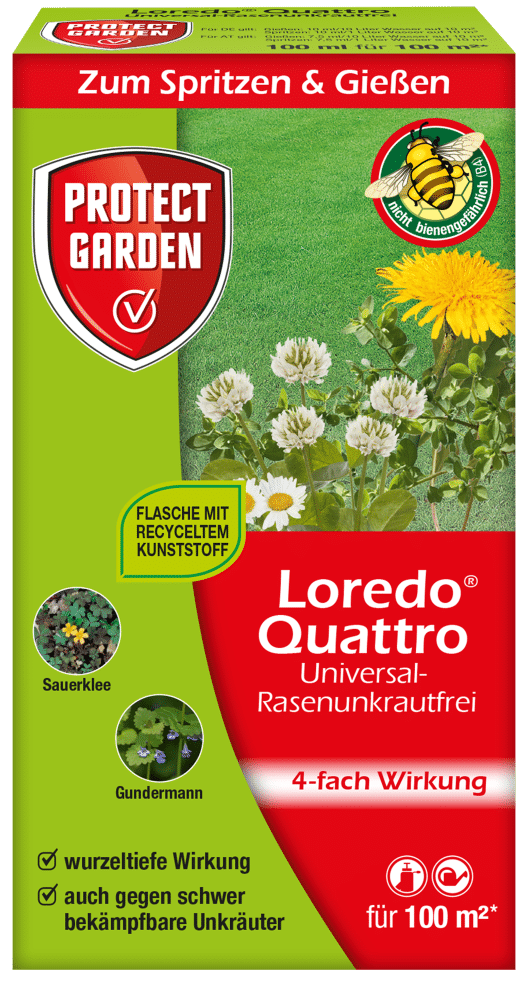 PROTECT GARDEN Loredo Quattro Universal-Rasenunkrautfrei